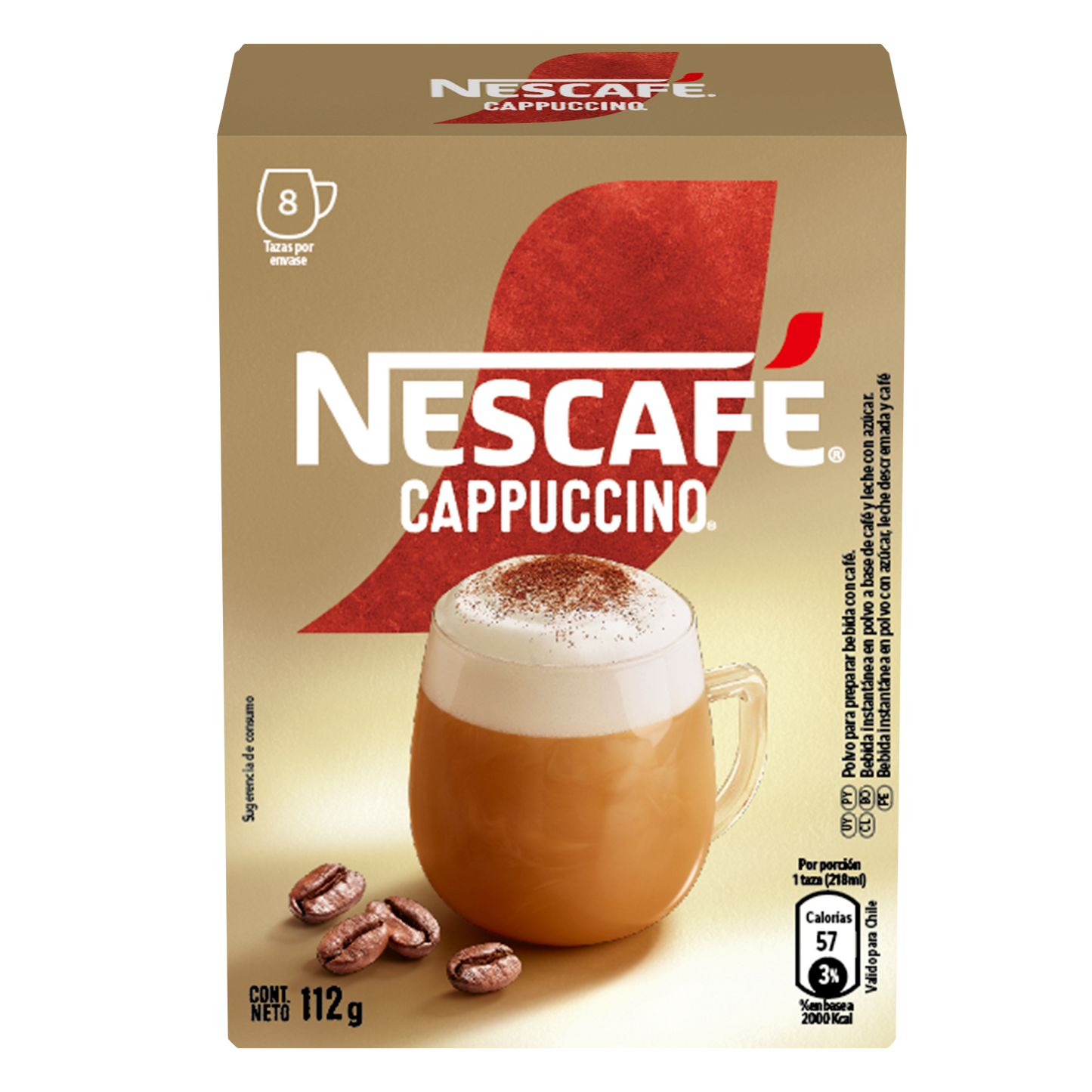NESCAFÉ Cappuccino - 8 sobres