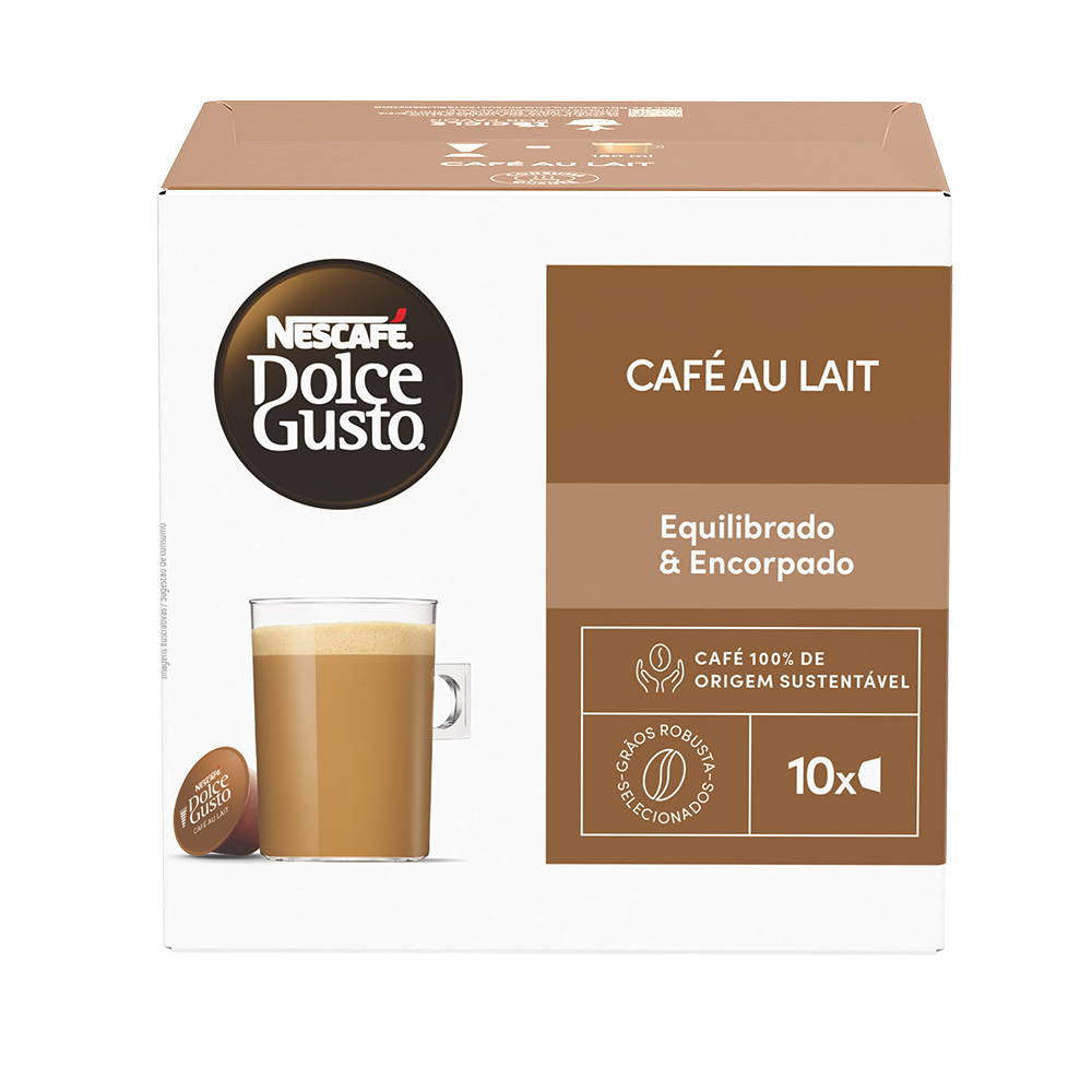 Dolce Gusto Café Au Lait 10 cápsulas