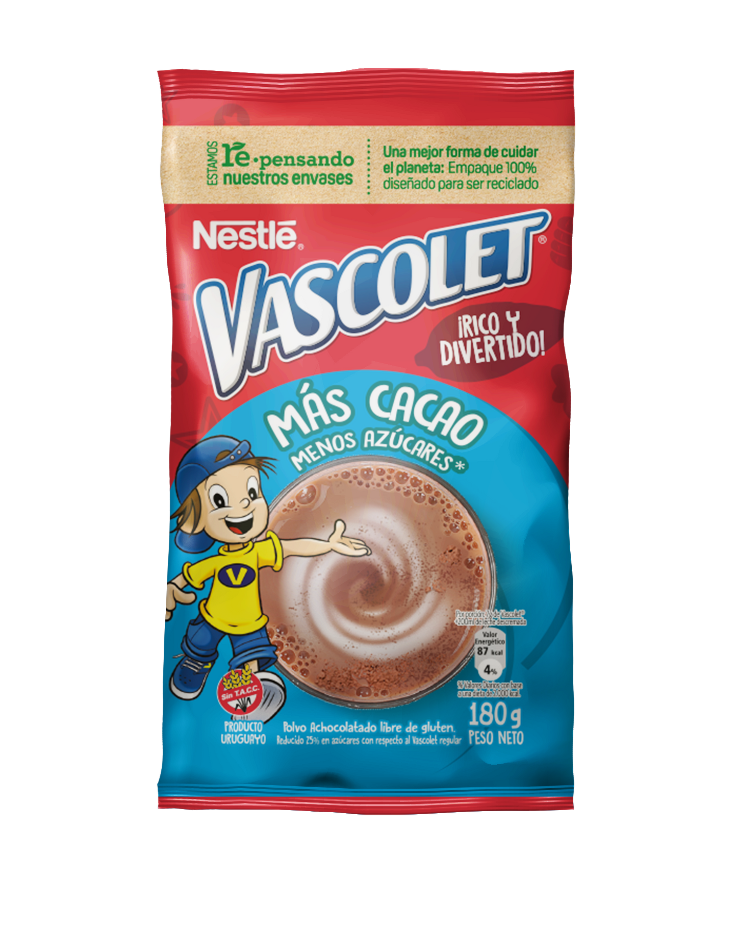 VASCOLET 25% Reducido en azúcar 180g