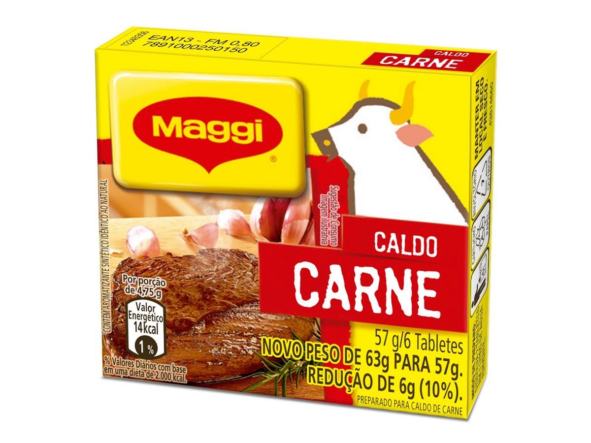 MAGGI caldo de carne x6
