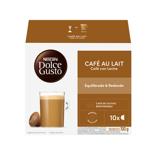 Dolce Gusto Café Au Lait 10 cápsulas