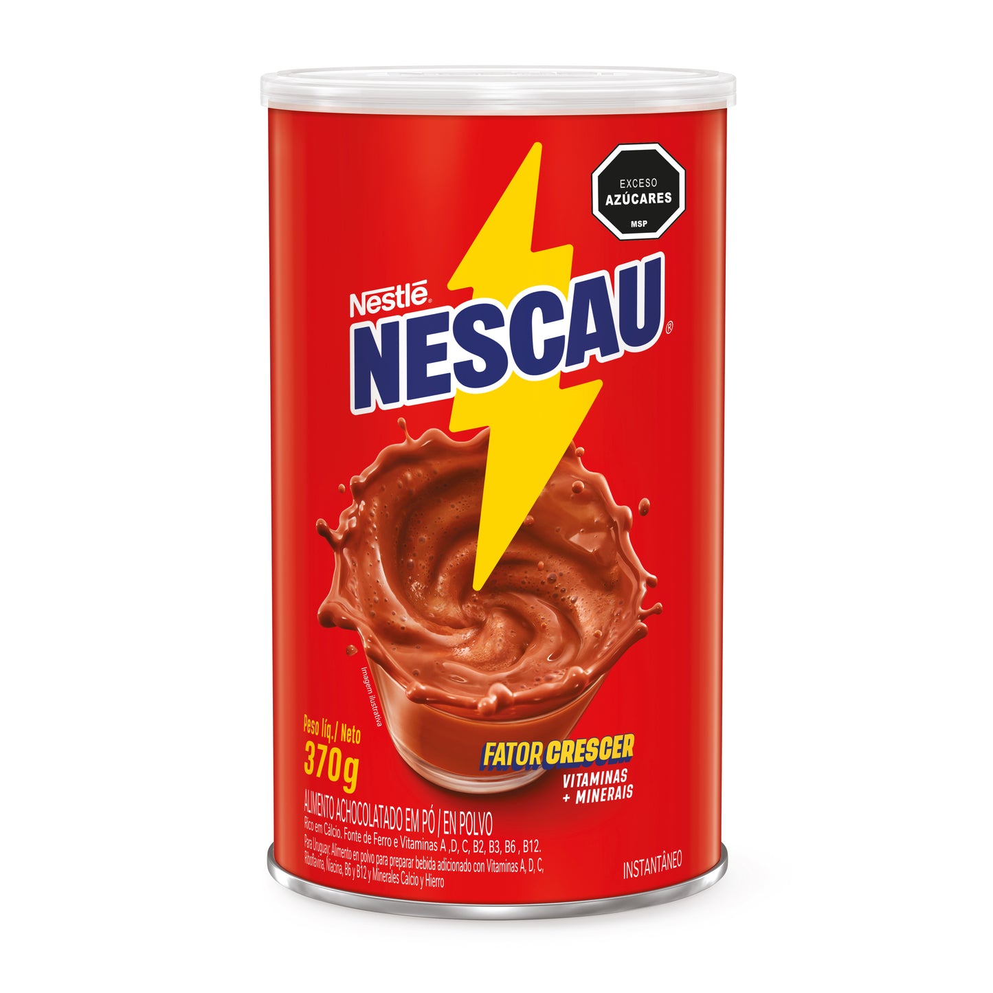 NESCAU Choc Polvo Cilindro 370g