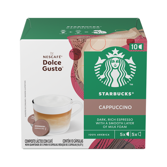 SBUX CAPPUCCINO Wht 10Caps 6x100g